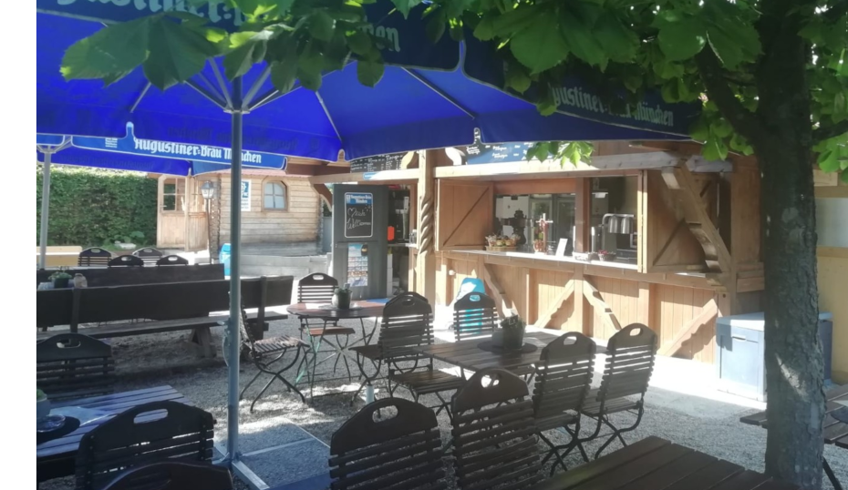 Biergarten in Heimbuchenthal