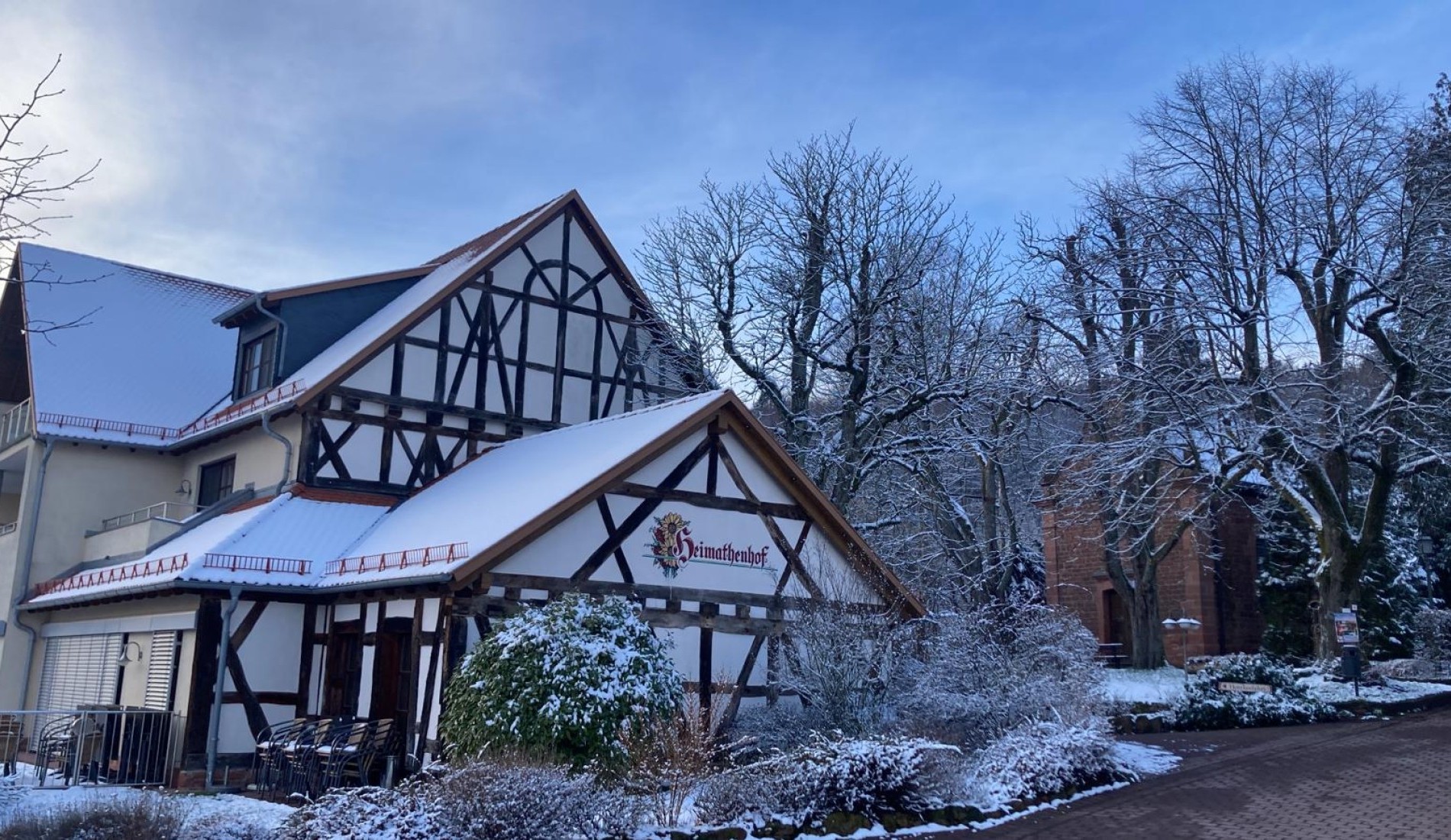 Heimathenhof im Winter