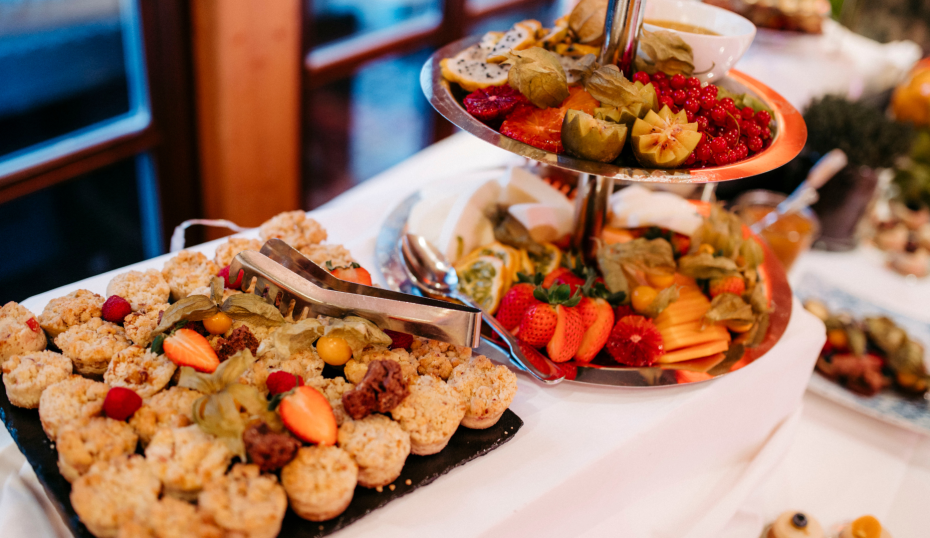 Kleiner Ausschnitt vom Dessertbuffet