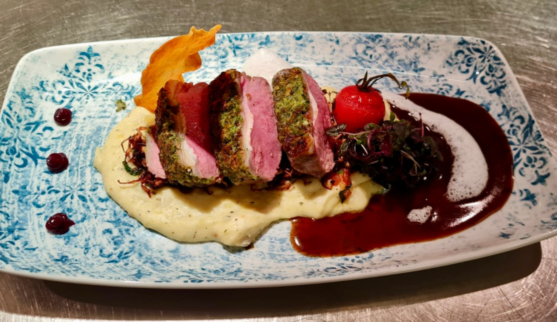 Roastbeef mit Kräuterkruste