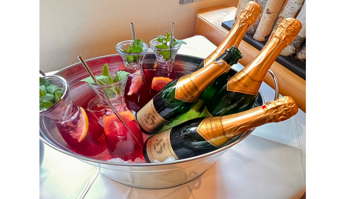 Sekt im Sektkübel