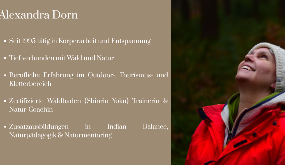Vorstellung der Yoga-Lehrerin Alexandra Dorn