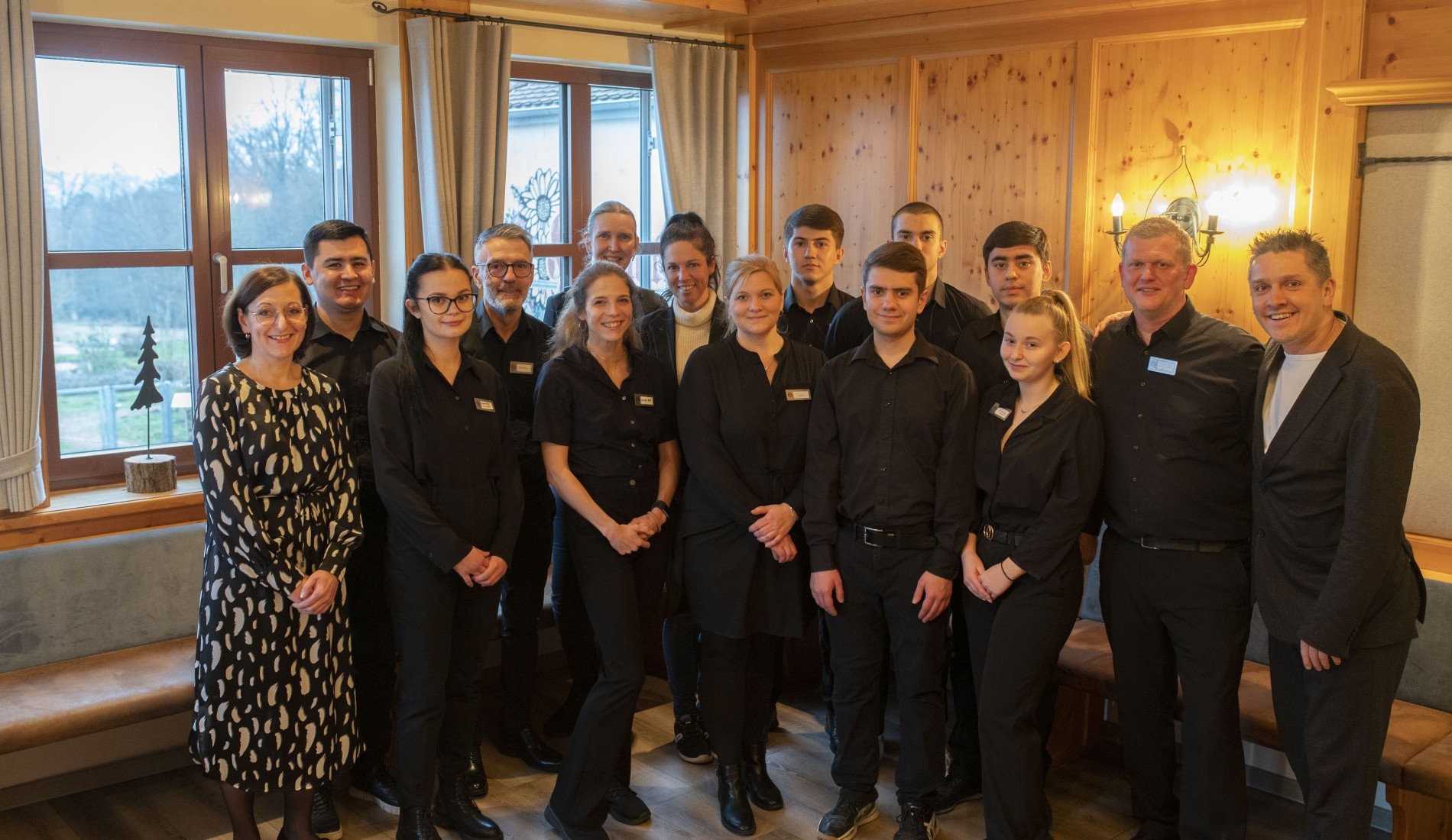 Restaurant-Team vom Landhotel Heimathenhof
