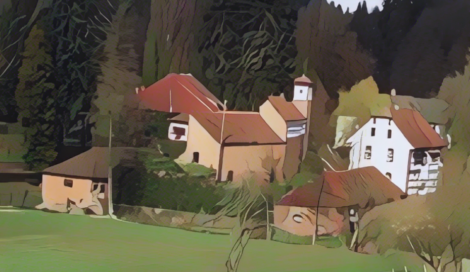 Die Krupps des Spessart - Blick auf das Industriedenkmal Höllhammer