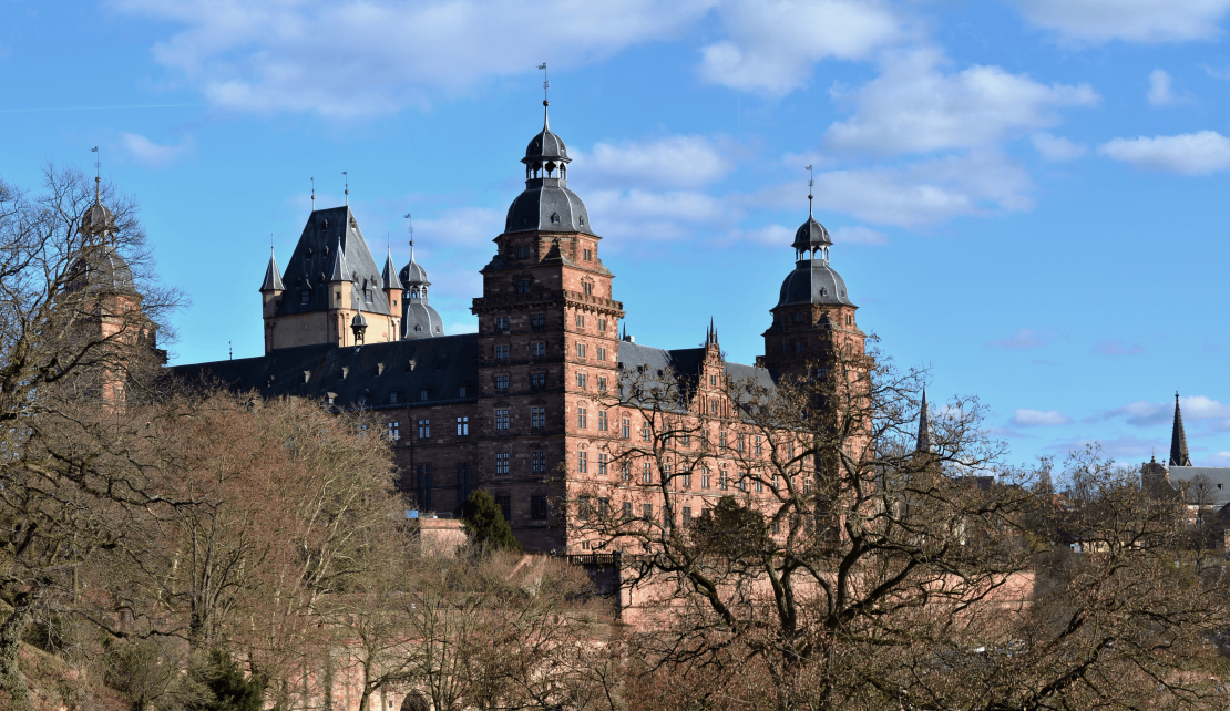 Schloss Aschaffenburg - in der Nähe vom Heimathenhof