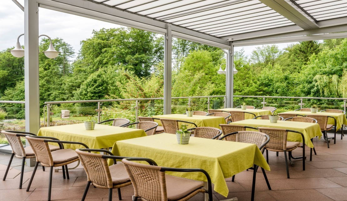 Restaurant Terrasse mit Überdachung 1