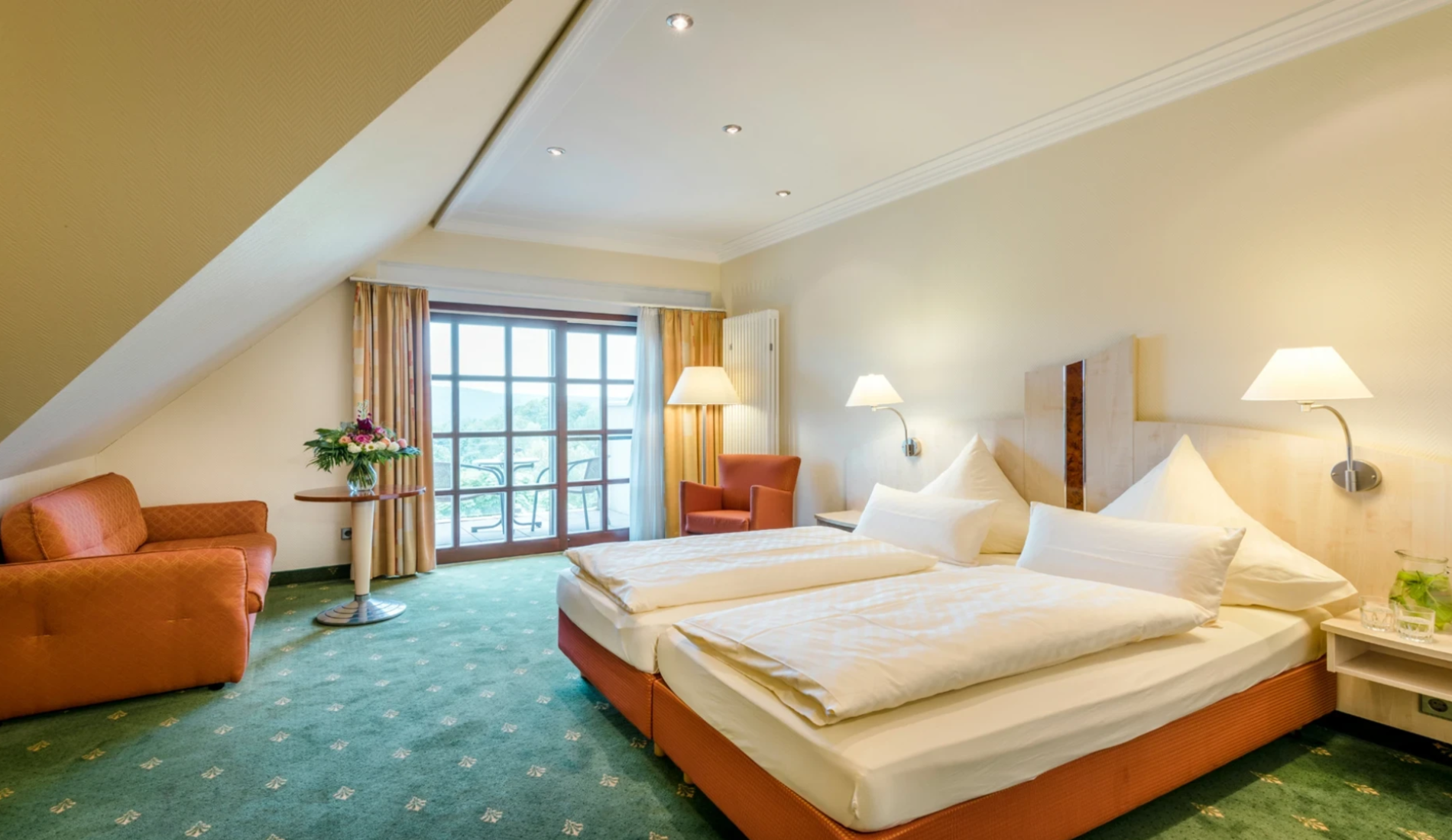 Zimmer der Superior-Kategorie im Haupthaus